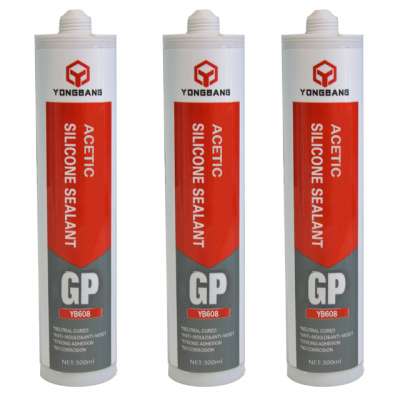 Yongbang300ml gp acetic silicone sealant